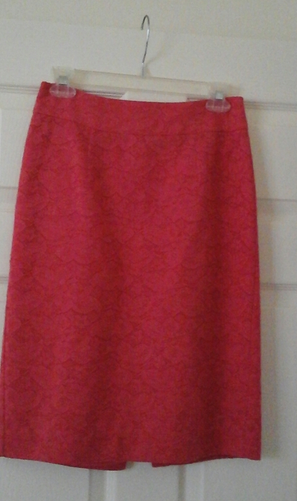 Banana Republic Pencil Skirt coral Size 2